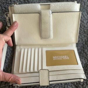 Michael Kors wallet with strap